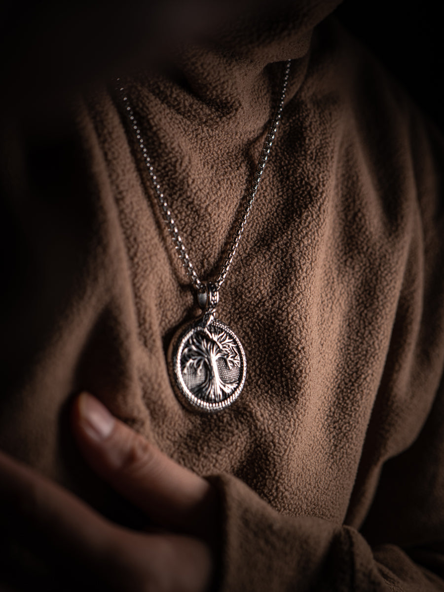Pendant Tree of Life Reversible Necklace