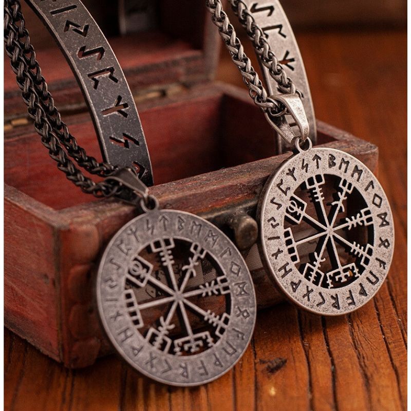 Viking Compass Pendant